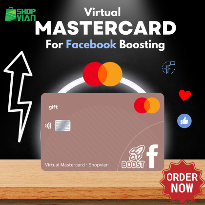 Buy Virtual Mastercard for Facebook Boosting in BD