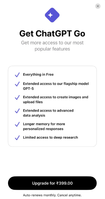 chatgpt go yearly subscription bd premium access
